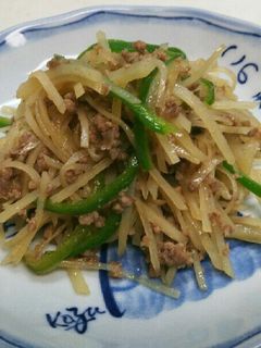 じゃがいもとピーマンのうま炒め-レシピのメイン写真