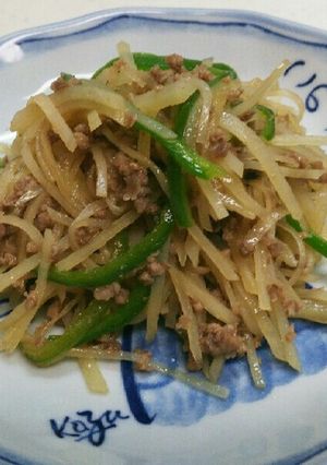 じゃがいもとピーマンのうま炒め-レシピのメイン写真