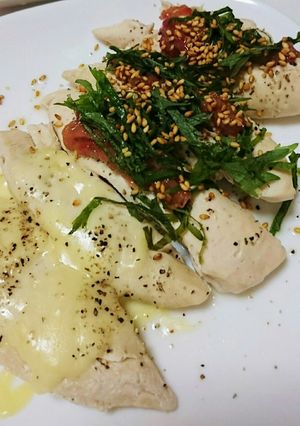 梅しそササミとチーズササミ-レシピのメイン写真