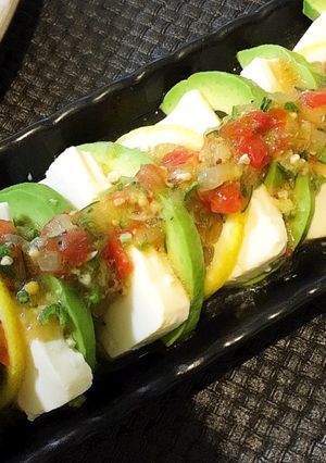アボカドと豆腐のカルパッチョ風♪-レシピのメイン写真