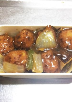 定番!肉団子の甘酢あんかけ-レシピのメイン写真