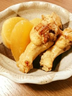 大根と鶏手羽元のポン酢でさっぱり煮-レシピのメイン写真