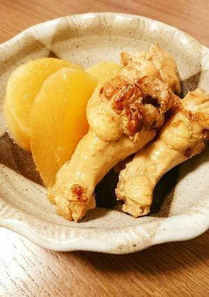 大根と鶏手羽元のポン酢でさっぱり煮-レシピのメイン写真