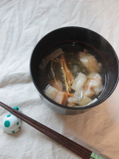 災害非常食✿乾物だけでお味噌汁-レシピのメイン写真