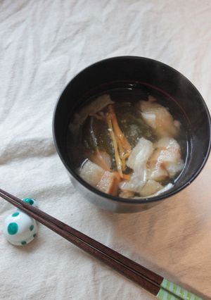 災害非常食✿乾物だけでお味噌汁-レシピのメイン写真