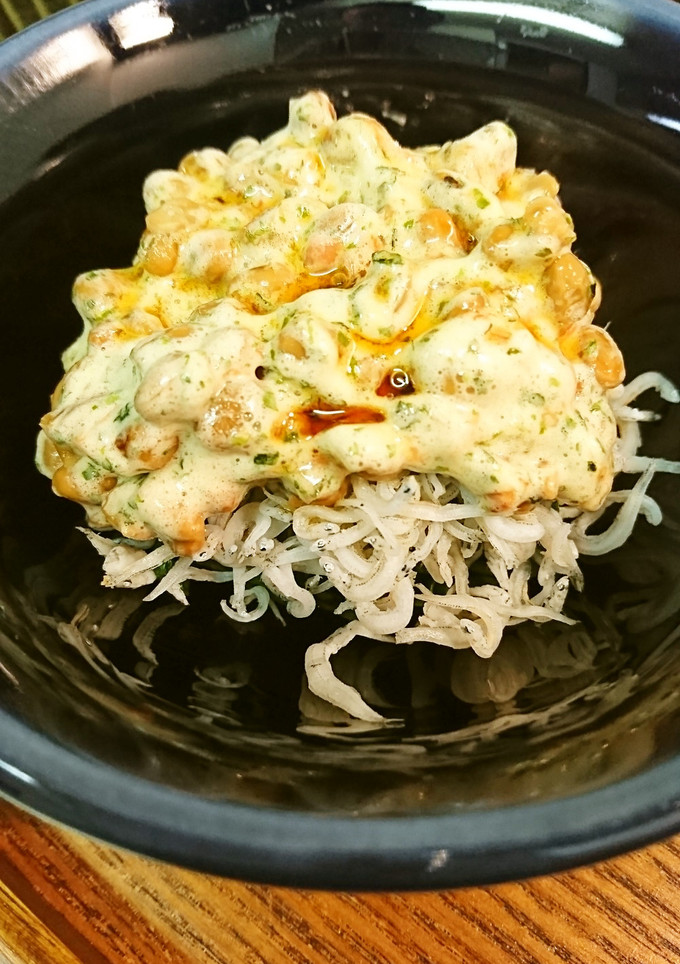 ニラ梅たたき納豆しらす和え-レシピのメイン写真