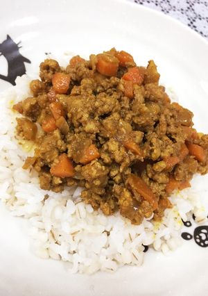 しーちゃんのキーマカレー(ドライカレー)-レシピのメイン写真