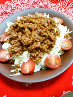 お肉も野菜も!タコライス☆-レシピのメイン写真