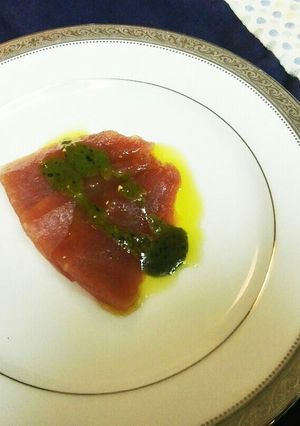 和＋イタリアン！マグロのジェノベーゼ♪-レシピのメイン写真