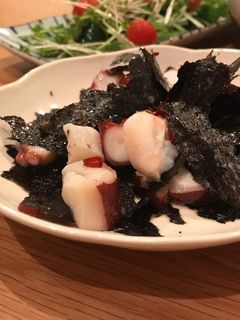 蛸と海苔の小鉢-レシピのメイン写真