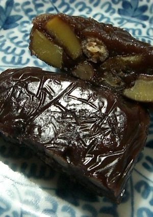 レンジで簡単、栗蒸しようかん-レシピのメイン写真