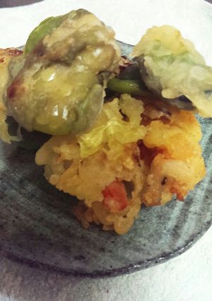 季節限定♪空豆とえびの寄せあげ-レシピのメイン写真