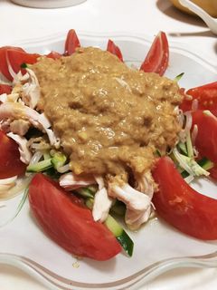 楽勝 棒棒鶏 タレも作ろう-レシピのメイン写真