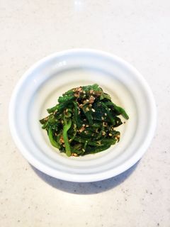 ごま香る。ほうれん草の胡麻和え-レシピのメイン写真