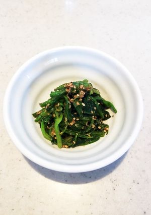 ごま香る。ほうれん草の胡麻和え-レシピのメイン写真