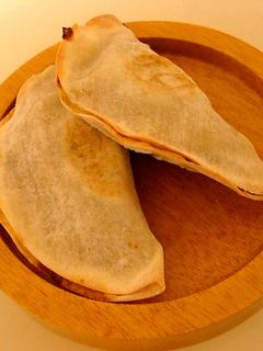 余った餃子の皮で、バナナパイ-レシピのメイン写真
