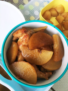 簡単!大根と手羽元の照り煮焼き-レシピのメイン写真