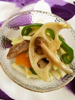 カルビと彩り野菜のサラダ♡ヘルシー♪-レシピのメイン写真