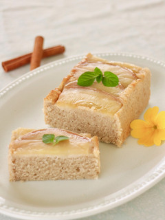 vegan,グルテンフリーりんごのケーキ-レシピのメイン写真