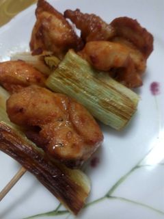 ヤンニンジャンダレ漬け★ちょい辛の焼き鳥-レシピのメイン写真