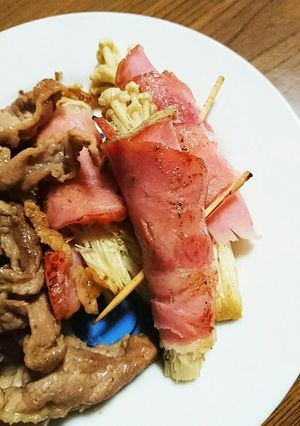シンプルなえのきベーコン-レシピのメイン写真