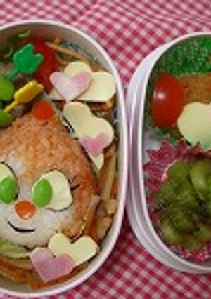大好き♪ドキンちゃん弁当♪（キャラ弁）-レシピのメイン写真