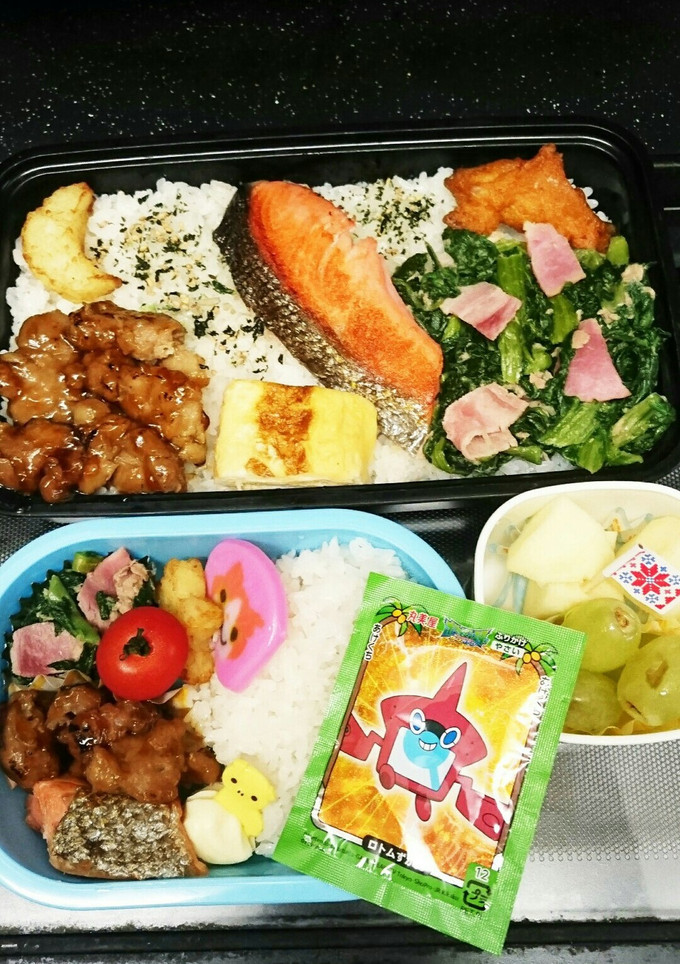 今日も旦那弁・幼稚園弁418-レシピのメイン写真