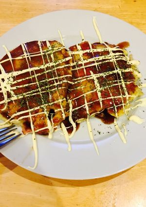 キャベツたっぷりお好み焼き-レシピのメイン写真