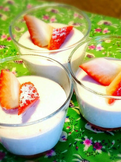 完熟イチゴのムース♥-レシピのメイン写真