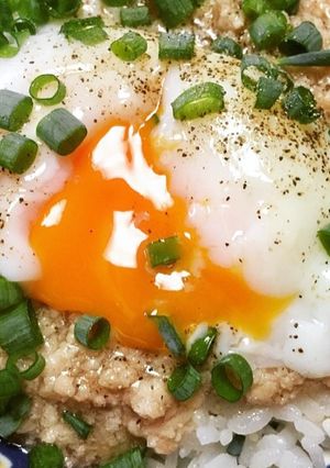 ダブルでとろとろ！あんかけそぼろ丼-レシピのメイン写真