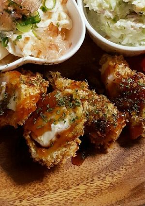 スパイシー♡サクサク肉巻き豆腐揚げ-レシピのメイン写真