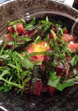 まぐろの漬け丼-レシピのメイン写真