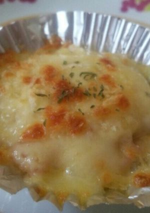 お弁当☆カリカリベーコンポテトグラタン風-レシピのメイン写真
