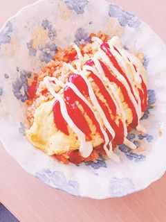 15分で出来る簡単オムライス-レシピのメイン写真