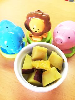砂糖不使用 さつまいものオレンジ煮-レシピのメイン写真