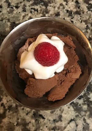 材料4つで簡単チョコレートアイスクリーム-レシピのメイン写真
