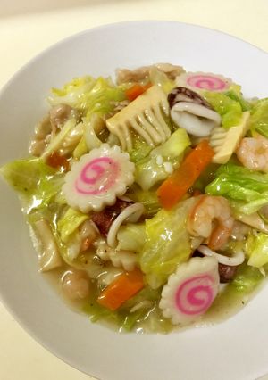 春キャベツと筍などの中華炒め-レシピのメイン写真