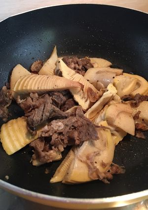 筍と牛肉のガーリック炒め-レシピのメイン写真