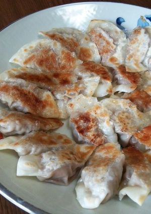 盛田トリュフソースでハンバーグ餃子-レシピのメイン写真
