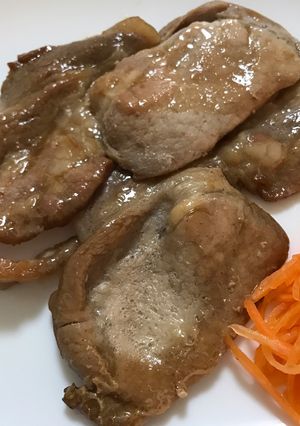 超簡単！ジンジャーシロップで生姜焼き-レシピのメイン写真