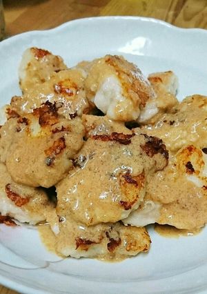 胸肉の明太子ソース-レシピのメイン写真