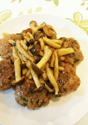 ニラ味噌ハンバーグ-レシピのメイン写真