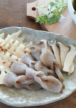 筍とこんにゃくの花椒(ホワジャオ)煮込み-レシピのメイン写真