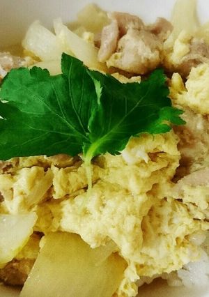 ふわっトロッ♡柚子胡椒の親子丼♡-レシピのメイン写真