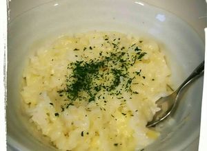 レンジで簡単！ポタージュでチーズリゾット-レシピのメイン写真