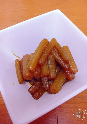 ふきの炒めもの-レシピのメイン写真