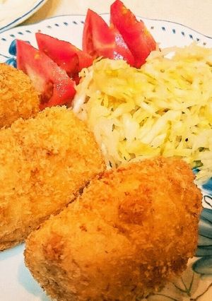 おからで簡単☆かにクリームコロッケ-レシピのメイン写真