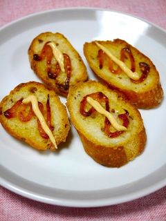 簡単!めんたいマヨフランス-レシピのメイン写真