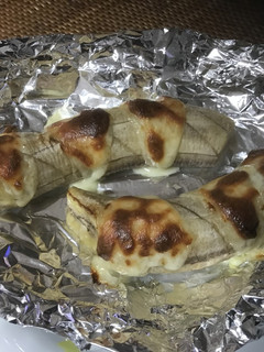 簡単デザート 焼きバナナとチーズ-レシピのメイン写真