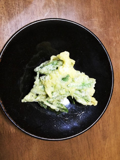 そら豆の頂点の天ぷら-レシピのメイン写真